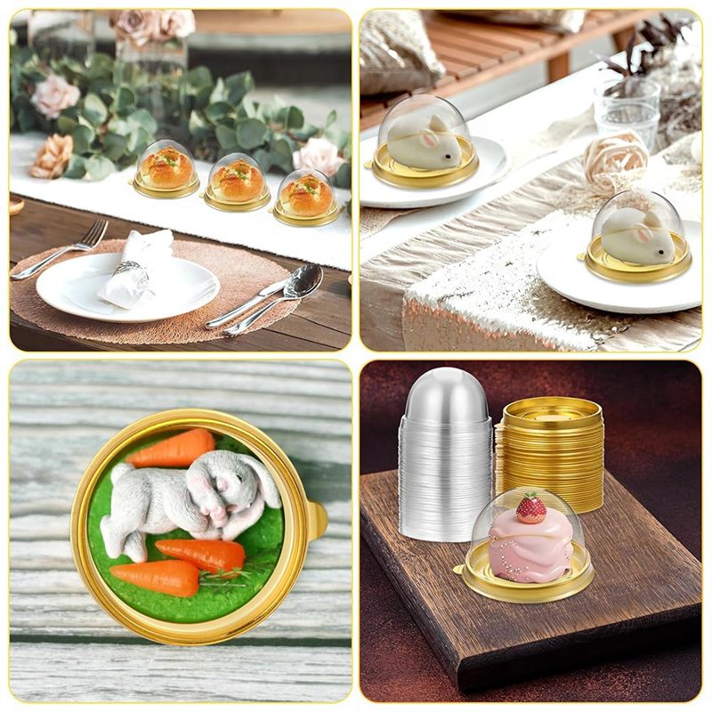 Dome Mold Clear - ABUN – Cúpulas para charcutaria com