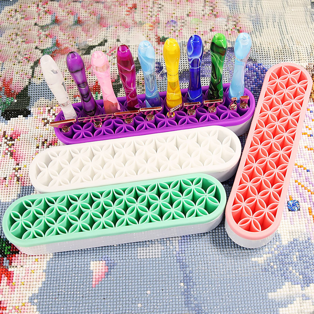 Resin Craft Supplies - Suporte de Silicone para Ferramentas de