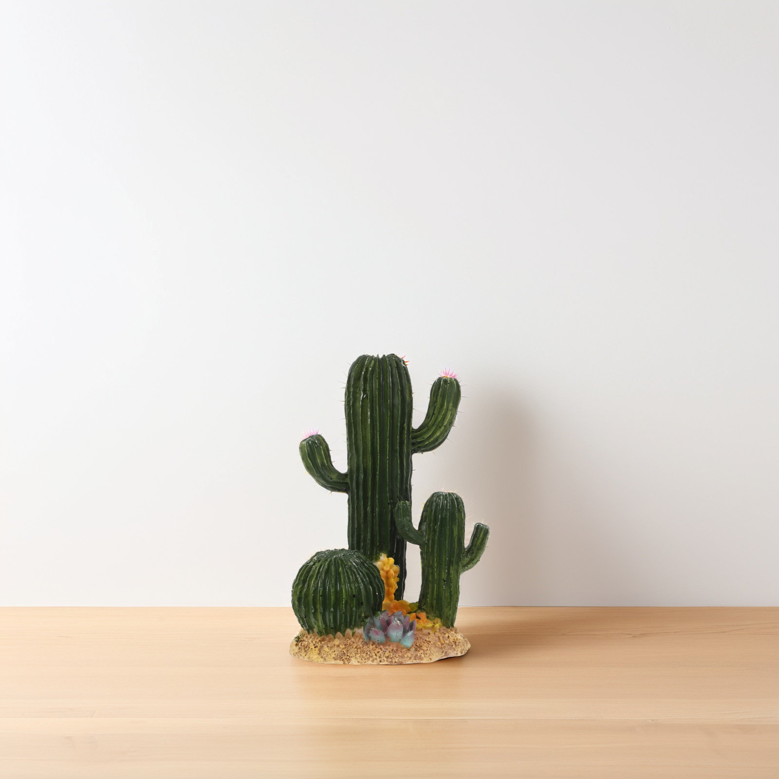 Planta de Cacto Artificial Gra - Terrarium Moss Art avaliação e preço