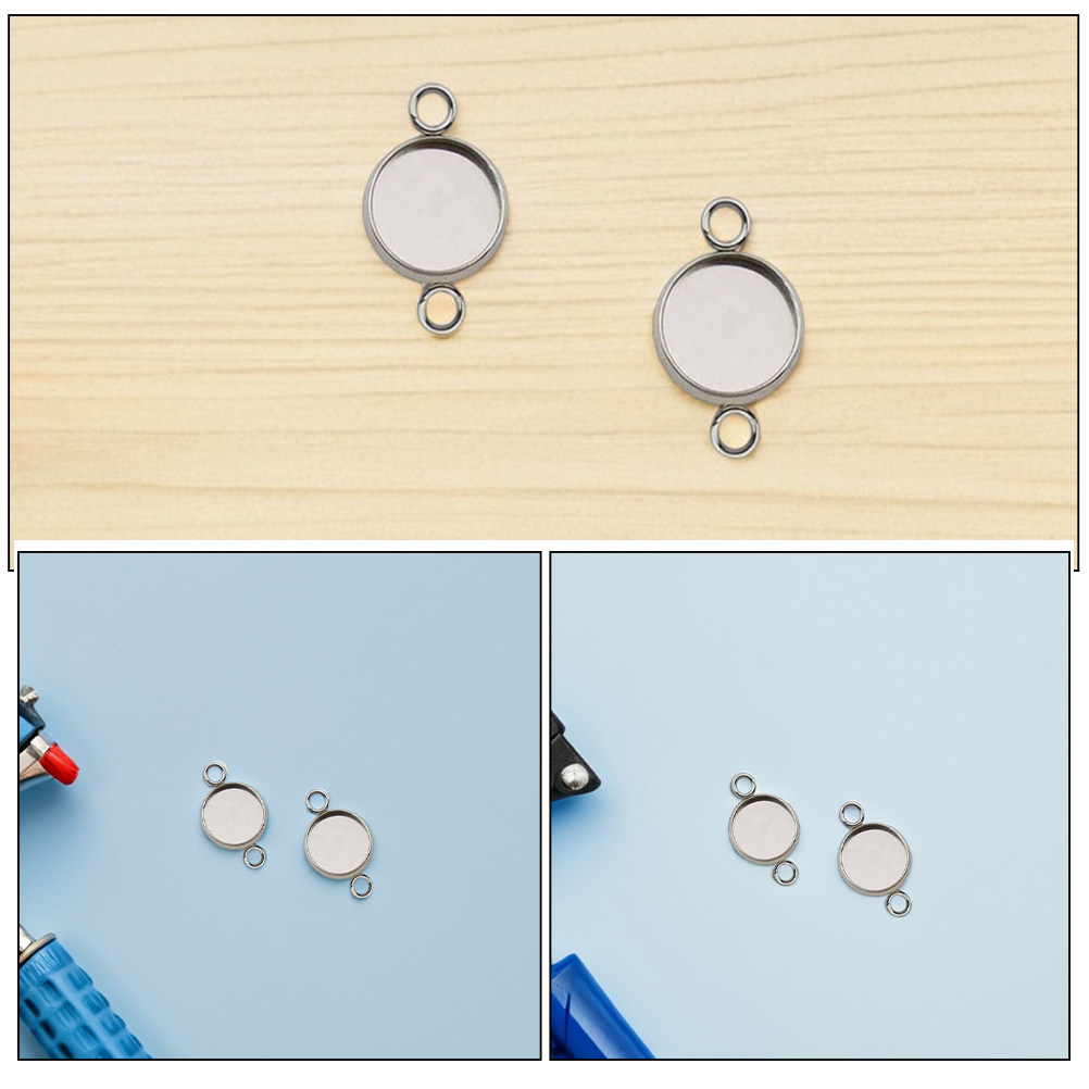 20 peças de bases para joias e - Bezels Set Pendant avaliação e preço