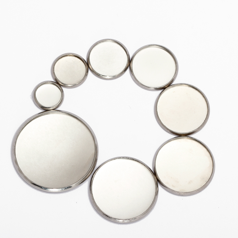 Aço Inoxidável Cabochão Base B - Bezels Set Pendant avaliação e preço