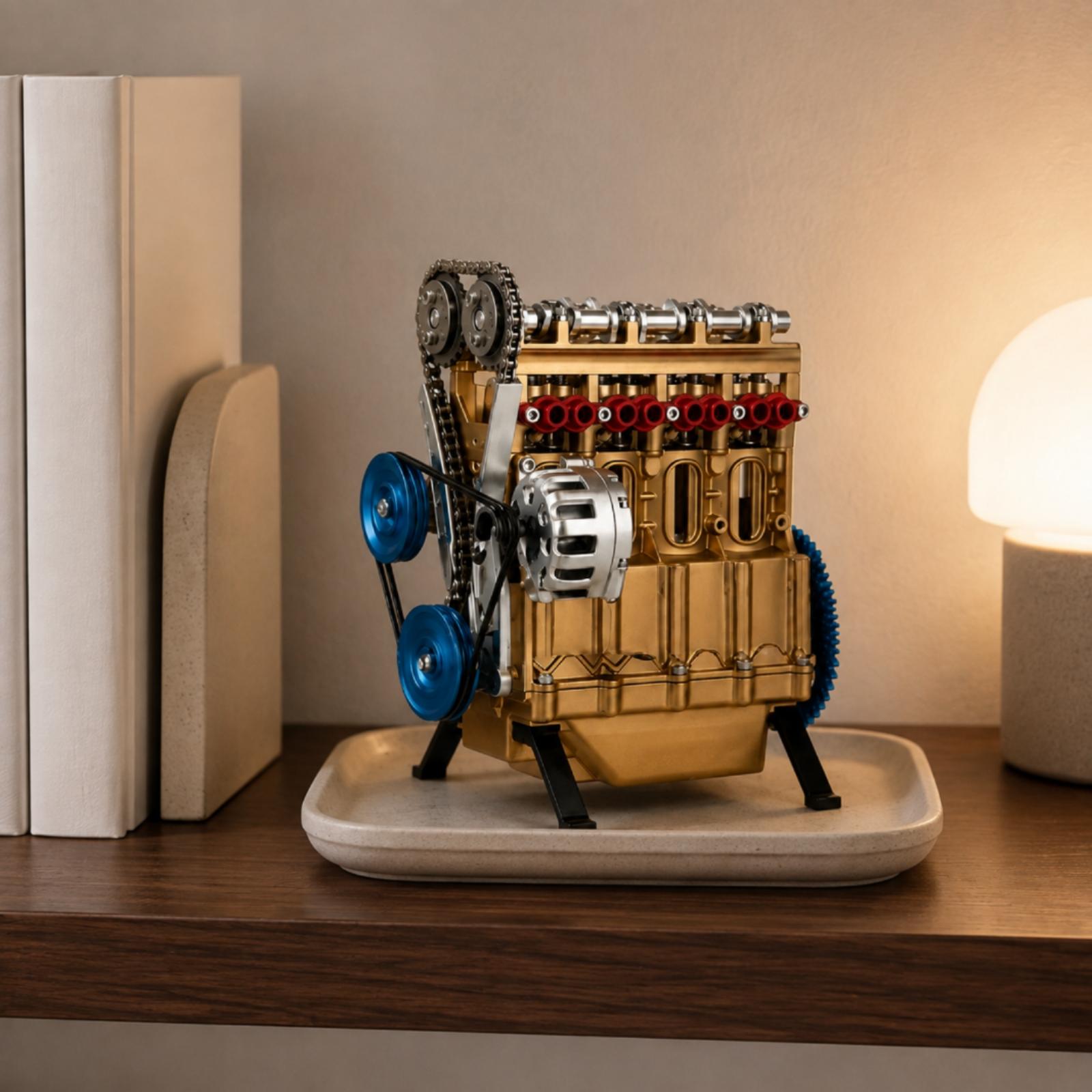 Figura de motor em estilo vint - Resin Craft Workshop avaliação e preço