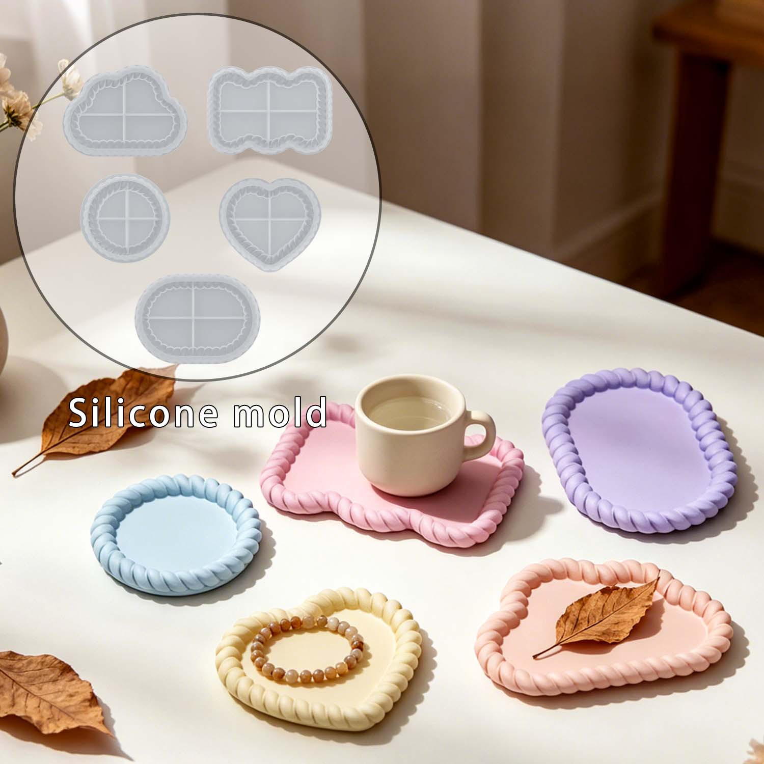 Conjuntos variados de porta-co - Serving Tray Mold avaliação e preço