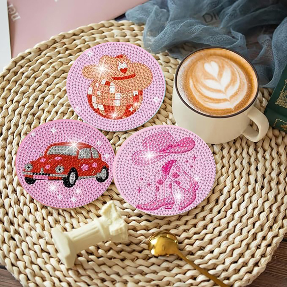 Conjunto de 8 Porta-Copos de P - Resin Craft Kit avaliação e preço